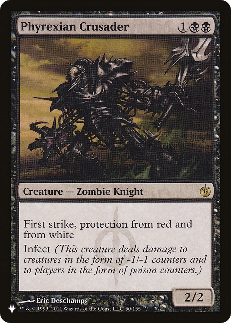 Image for Phyrexian Crusader (50/155) (The List Reprints) - Magic: The Gathering