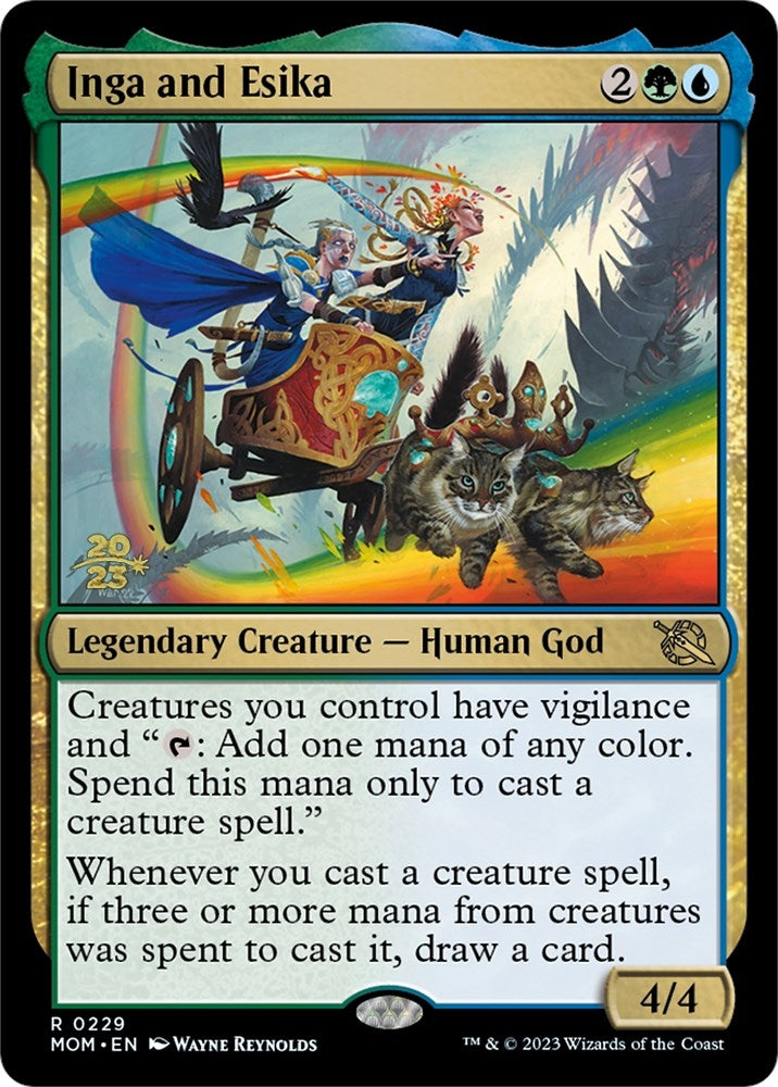 Image for Inga and Esika (229) (Prerelease Cards) - Magic: The Gathering