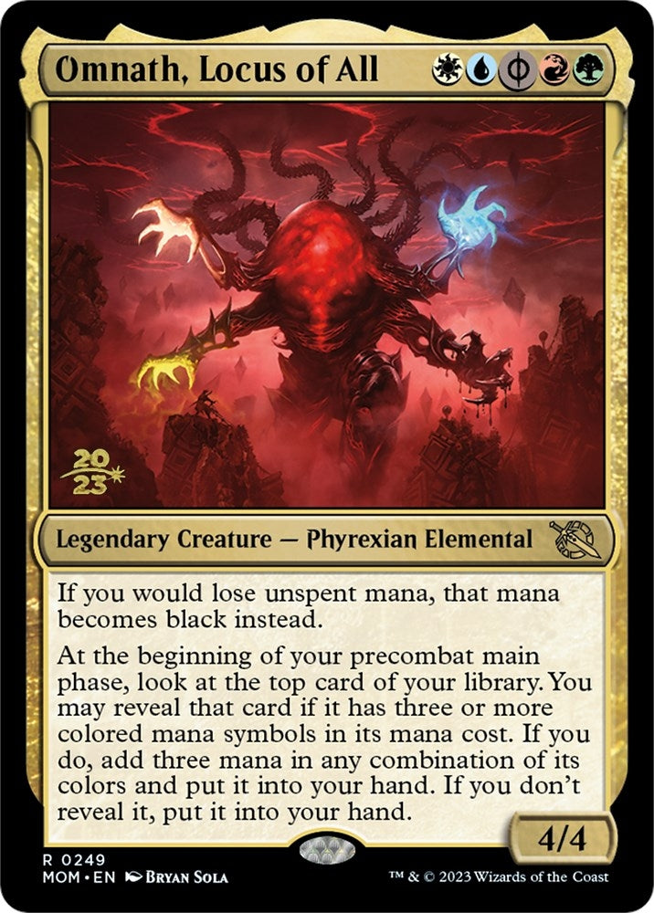 Image for Omnath, Locus of All (249) (Prerelease Cards) - Magic: The Gathering