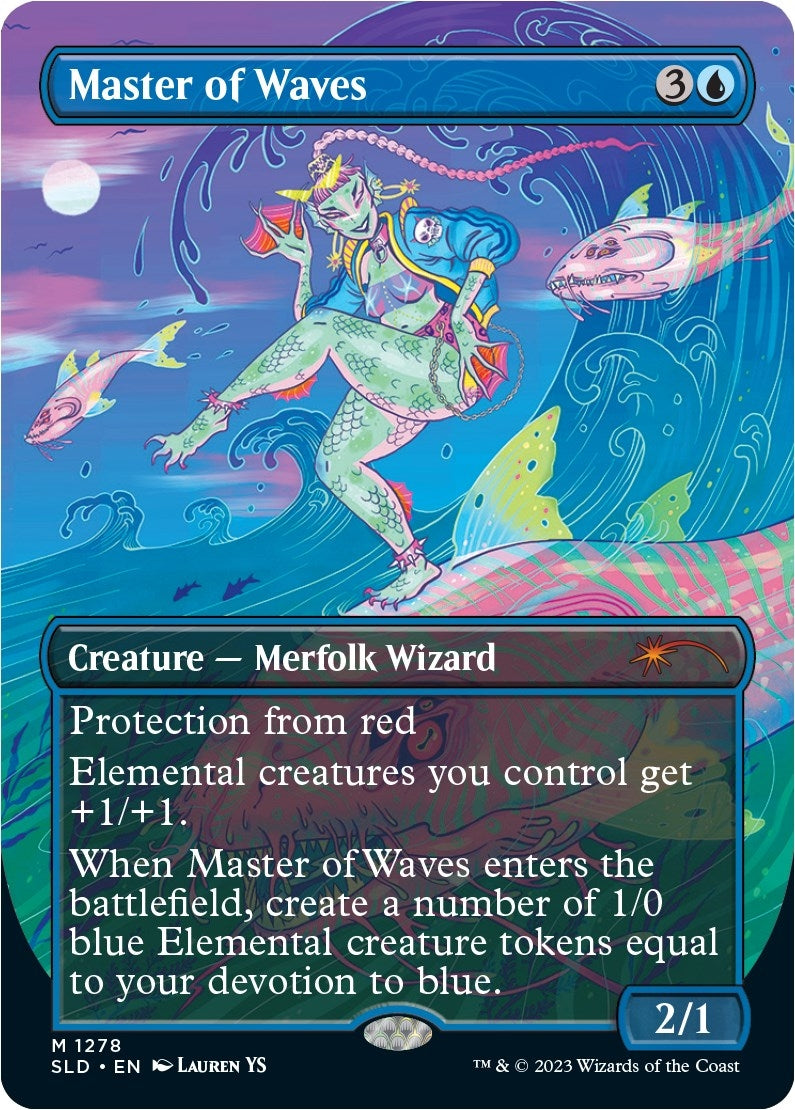Image for Master of Waves (1278) (Secret Lair Drop Series) - Magic: The Gathering