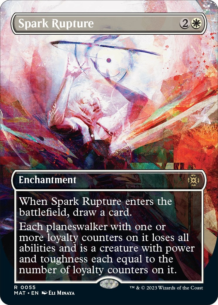 Image for Spark Rupture (Borderless) (55) (March of the Machine: The Aftermath) - Magic: The Gathering