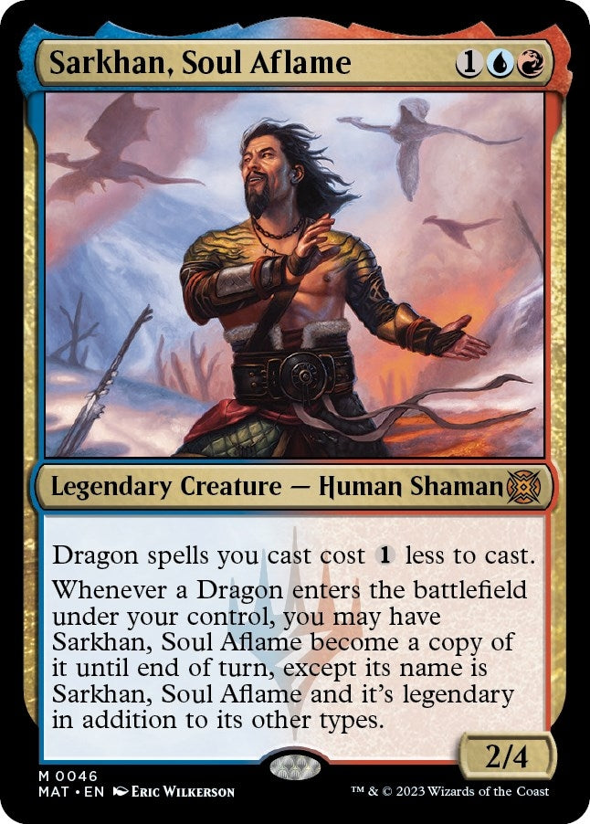 Image for Sarkhan, Soul Aflame (46) (March of the Machine: The Aftermath) - Magic: The Gathering