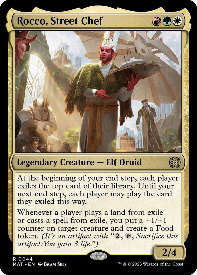 Image for Rocco, Street Chef (44) (March of the Machine: The Aftermath) - Magic: The Gathering
