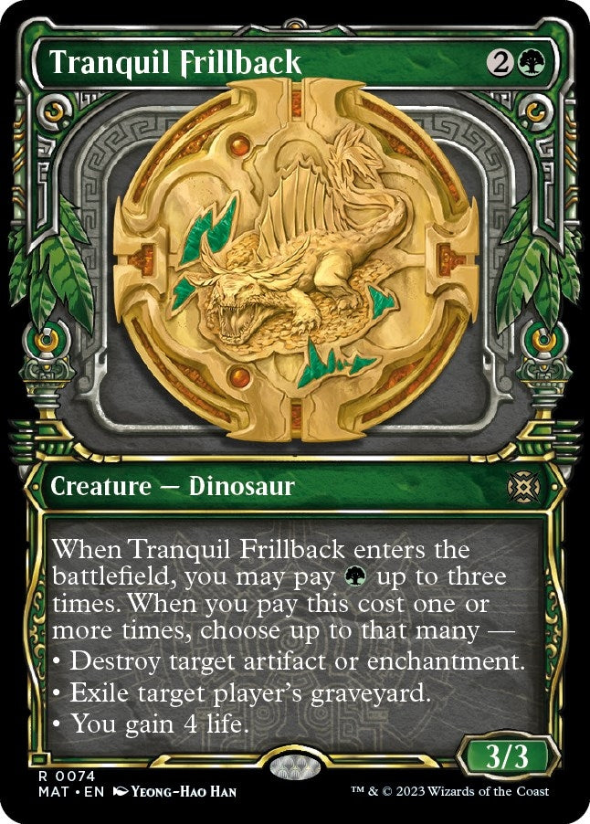 Image for Tranquil Frillback (Showcase) (74) (March of the Machine: The Aftermath) - Magic: The Gathering