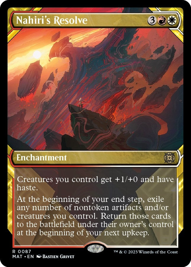 Image for Nahiri's Resolve (Showcase) (87) (March of the Machine: The Aftermath) - Magic: The Gathering