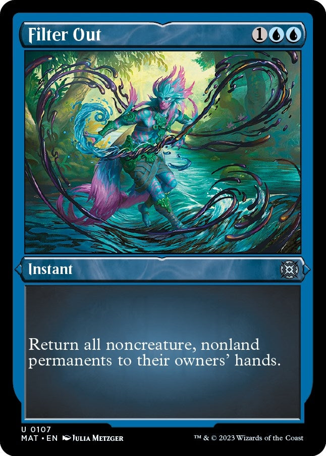 Image for Filter Out (Foil Etched) (107) (March of the Machine: The Aftermath) - Magic: The Gathering