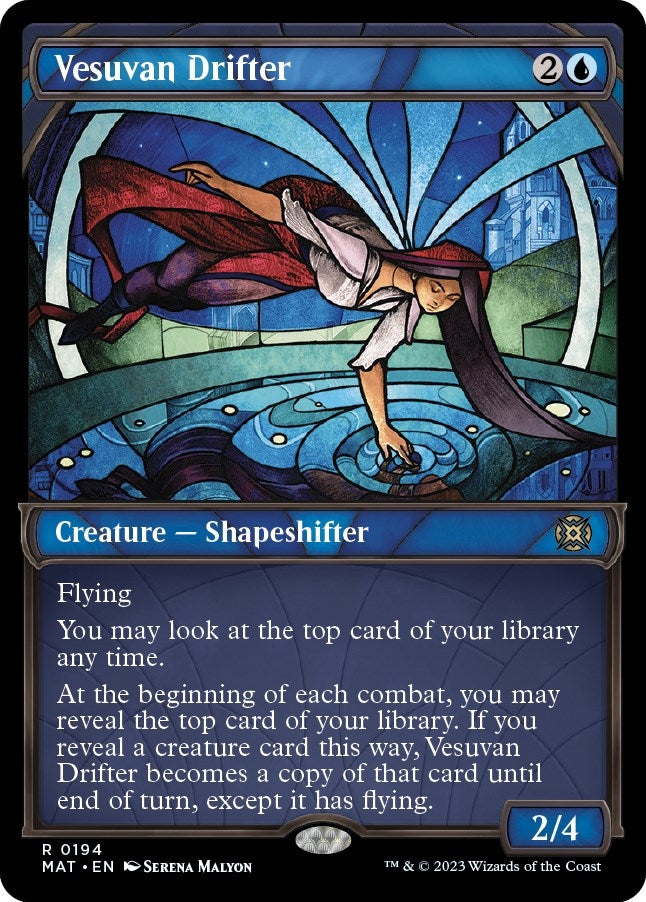 Image for Vesuvan Drifter (Halo Foil) (194) (March of the Machine: The Aftermath) - Magic: The Gathering