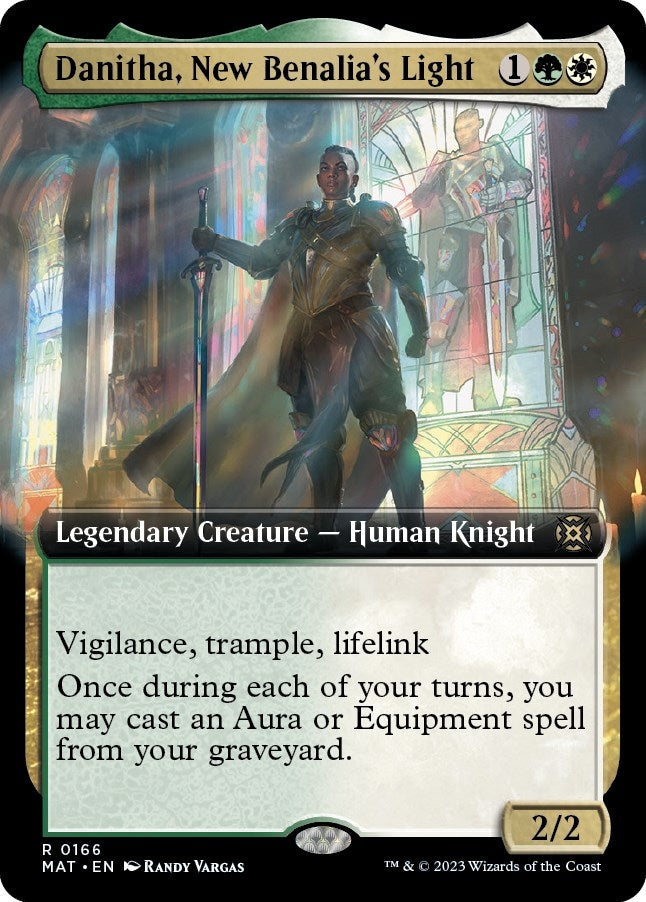 Image for Danitha, New Benalia's Light (Extended Art) (166) (March of the Machine: The Aftermath) - Magic: The Gathering