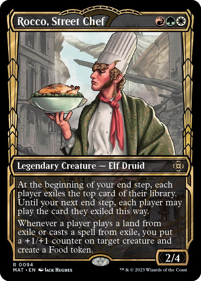 Image for Rocco, Street Chef (Showcase) (94) (March of the Machine: The Aftermath) - Magic: The Gathering