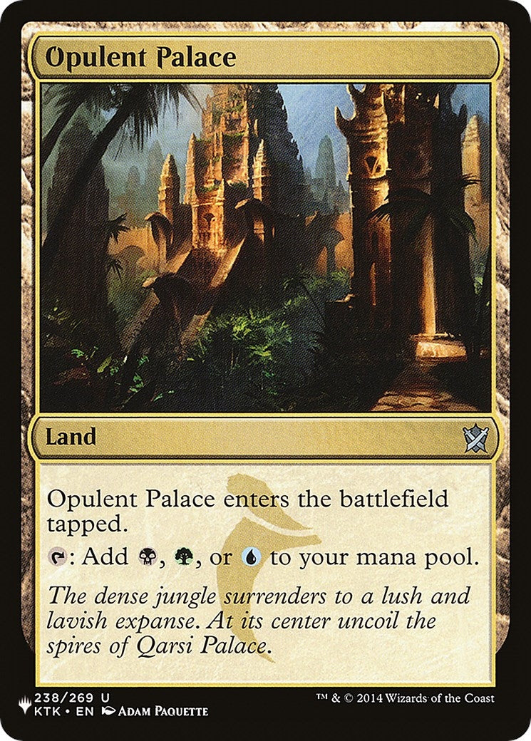 Image for Opulent Palace (KTK) (238) (The List Reprints) - Magic: The Gathering