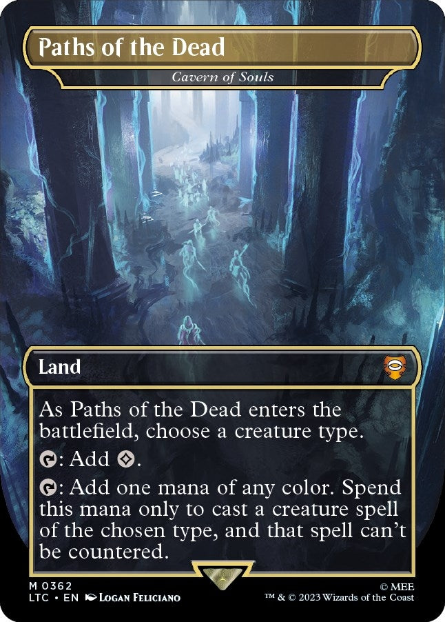 Image for Paths of the Dead - Cavern of Souls (362) (Commander: The Lord of the Rings: Tales of Middle-earth) - Magic: The Gathering