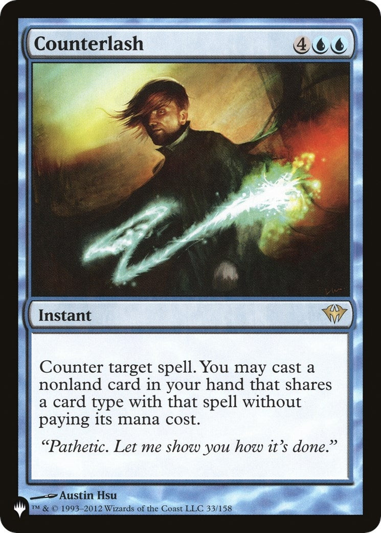 Image for Counterlash (33/158) (The List Reprints) - Magic: The Gathering