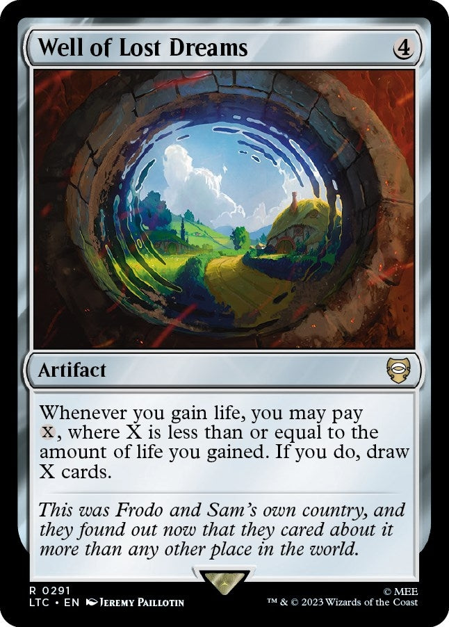 Image for Well of Lost Dreams (291) (Commander: The Lord of the Rings: Tales of Middle-earth) - Magic: The Gathering