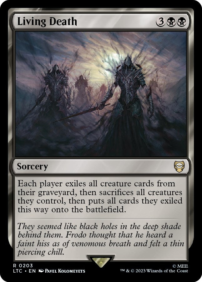 Image for Living Death (203) (Commander: The Lord of the Rings: Tales of Middle-earth) - Magic: The Gathering