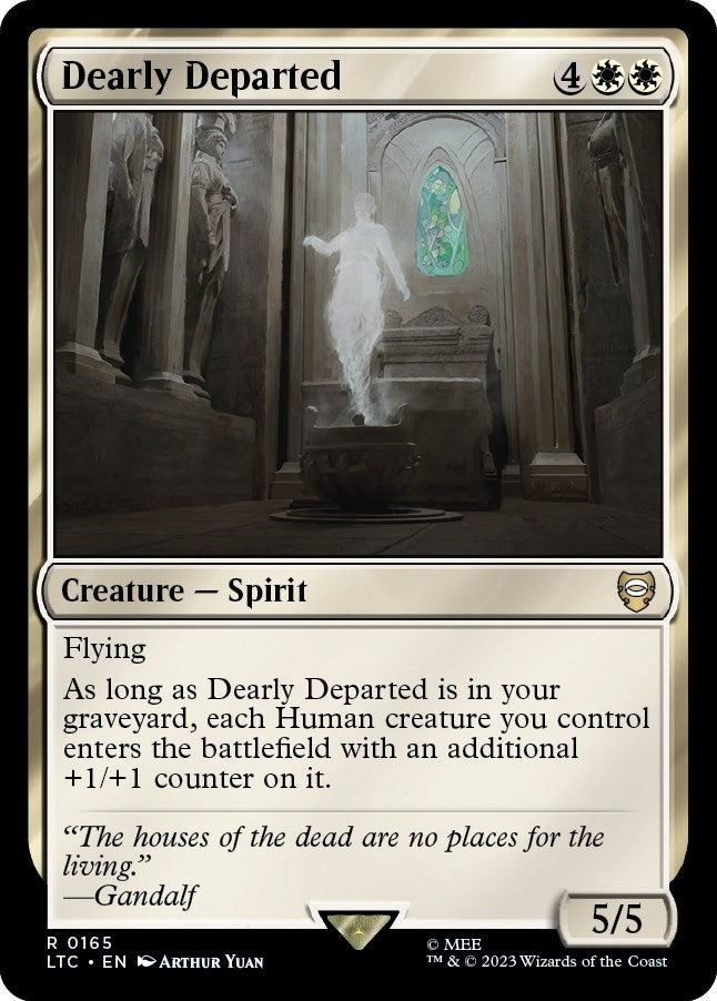 Image for Dearly Departed (165) (Commander: The Lord of the Rings: Tales of Middle-earth) - Magic: The Gathering