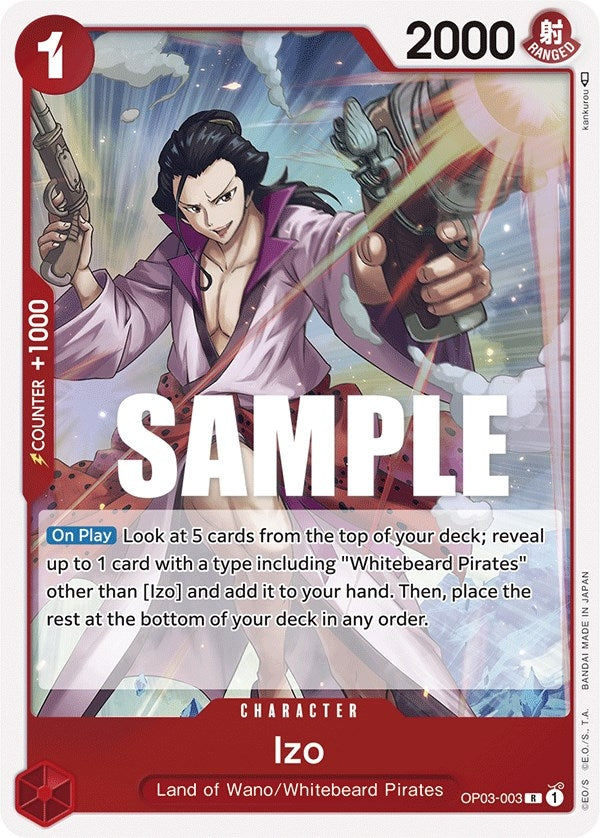 Image for Izo (OP03-003) (Pillars of Strength) - One Piece Card Game