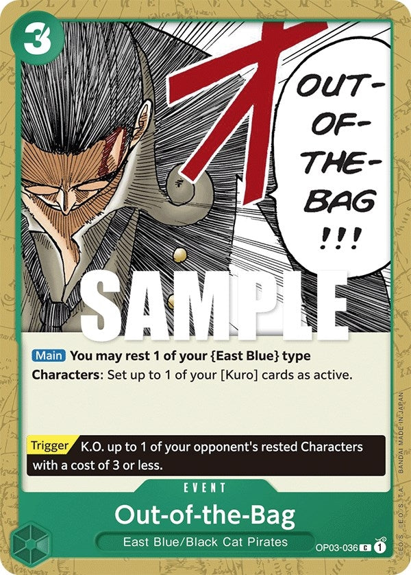 Image for Out-of-the-Bag (OP03-036) (Pillars of Strength) - One Piece Card Game