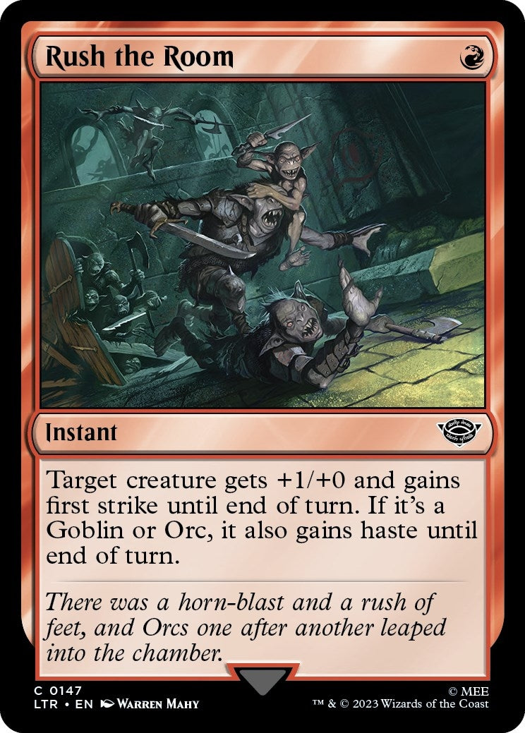 Image for Rush the Room (147) (Universes Beyond: The Lord of the Rings: Tales of Middle-earth) - Magic: The Gathering