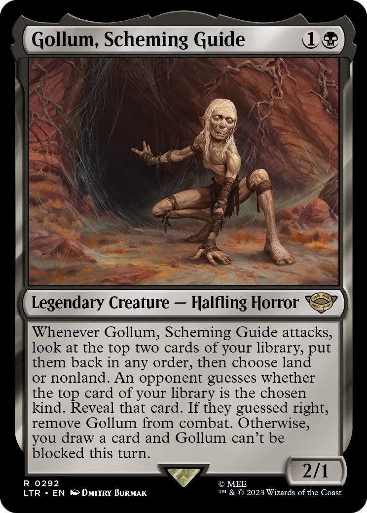 Image for Gollum, Scheming Guide (292) (Universes Beyond: The Lord of the Rings: Tales of Middle-earth) - Magic: The Gathering