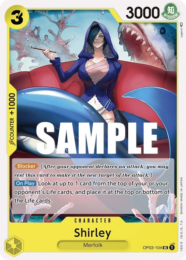Image for Shirley (OP03-104) (Pillars of Strength) - One Piece Card Game