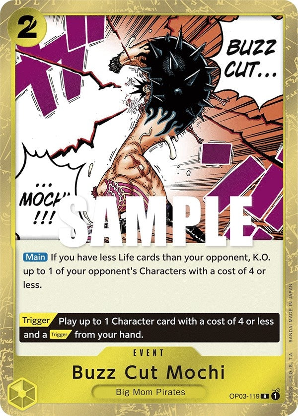 Image for Buzz Cut Mochi (OP03-119) (Pillars of Strength) - One Piece Card Game