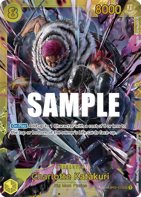 Image for Charlotte Katakuri (123) (OP03-123) (Pillars of Strength) - One Piece Card Game
