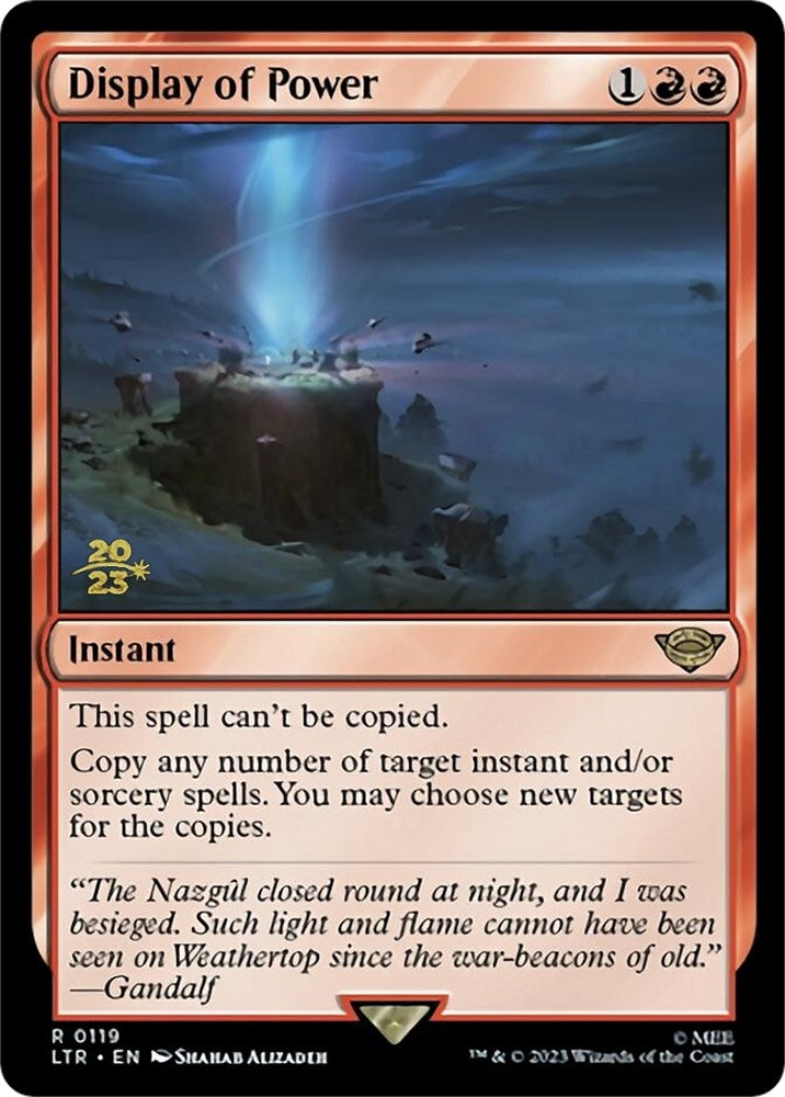Image for Display of Power (119) (Prerelease Cards) - Magic: The Gathering