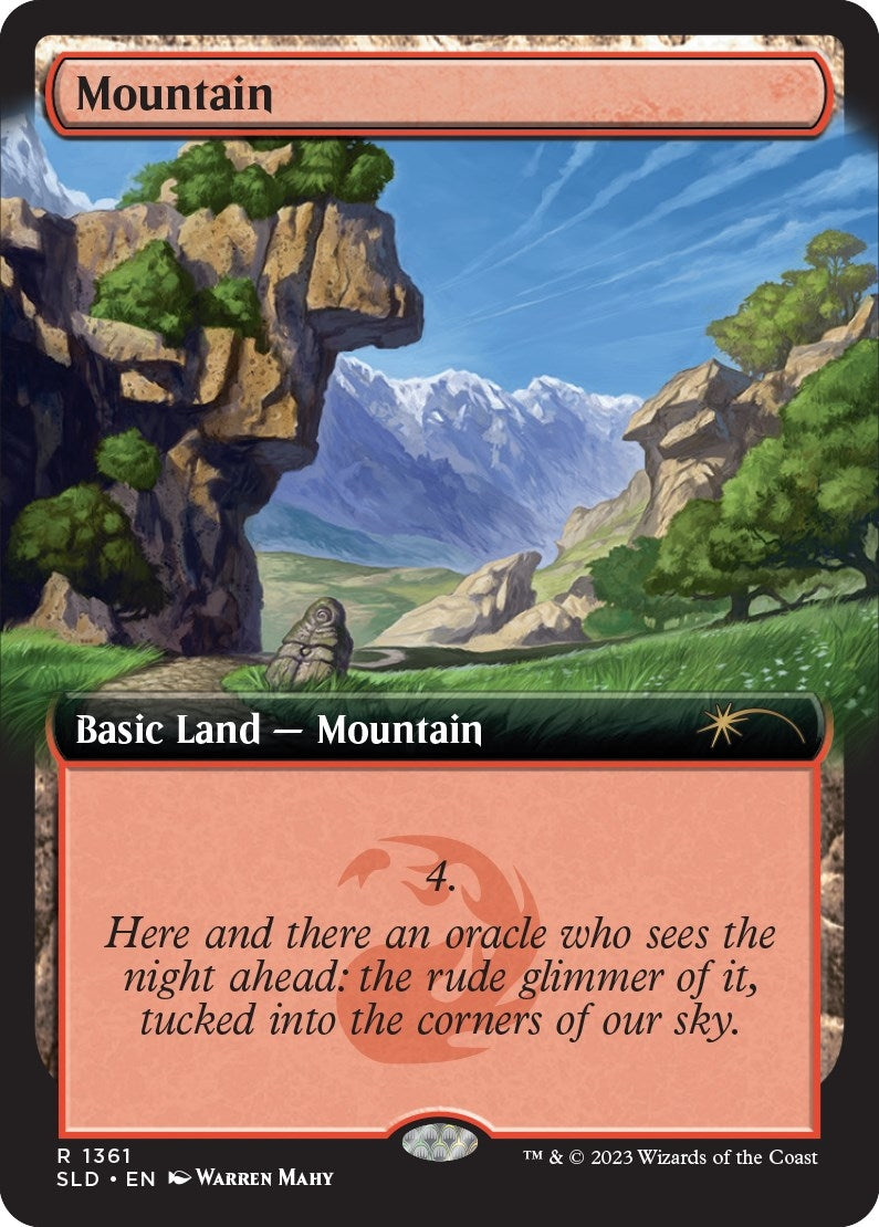 Image for Mountain (1361) (1361) (Secret Lair Drop Series) - Magic: The Gathering