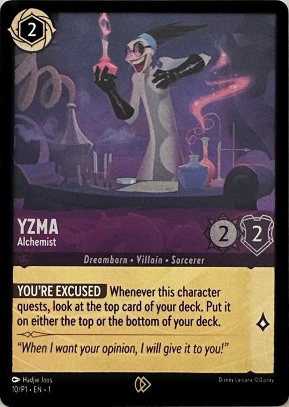 Image for Yzma - Alchemist (10) (Disney Lorcana Promo Cards) - Disney Lorcana