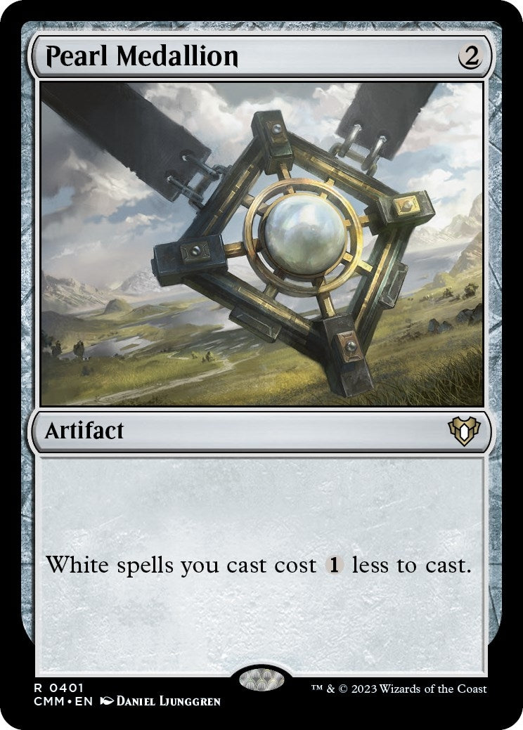 Image for Pearl Medallion (401) (Commander Masters) - Magic: The Gathering