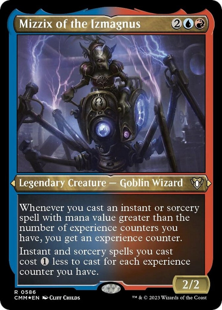Image for Mizzix of the Izmagnus (Foil Etched) (586) (Commander Masters) - Magic: The Gathering