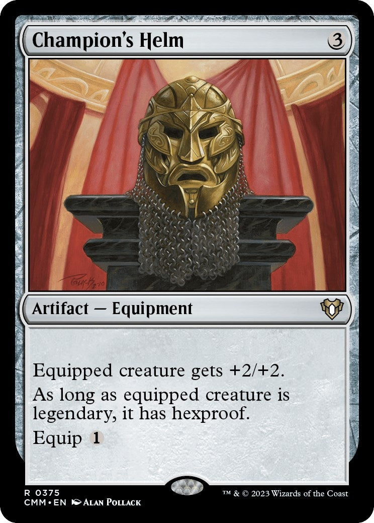 Image for Champion's Helm (375) (Commander Masters) - Magic: The Gathering