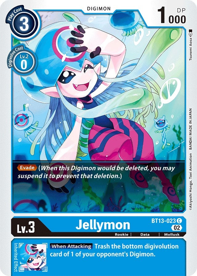 Image for Jellymon (BT13-023 C) (Versus Royal Knights) - Digimon Card Game