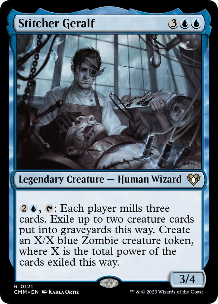 Image for Stitcher Geralf (121) (Commander Masters) - Magic: The Gathering