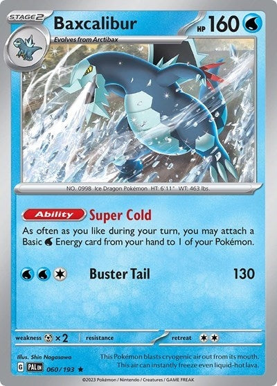 Image for Baxcalibur (060/193) (Deck Exclusives) - Pokemon