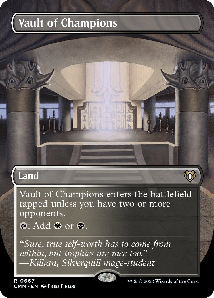 Image for Vault of Champions (Borderless) (667) (Commander Masters) - Magic: The Gathering