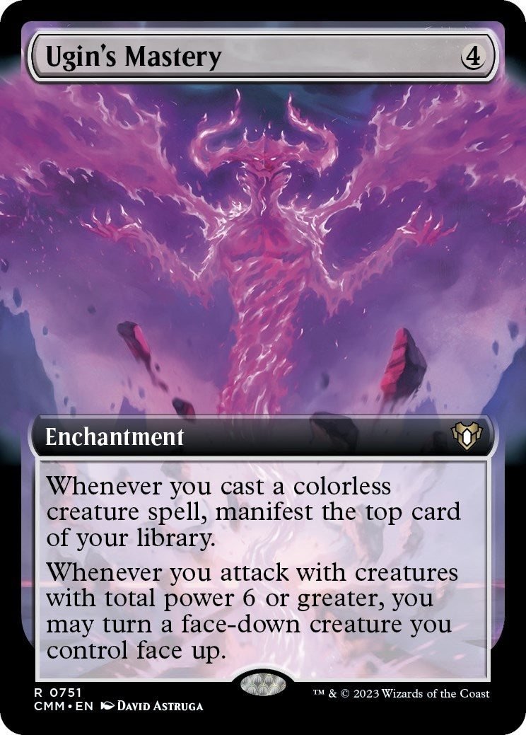 Image for Ugin's Mastery (Extended Art) (751) (Commander Masters) - Magic: The Gathering