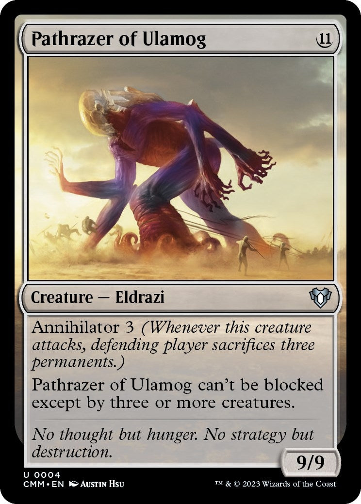 Image for Pathrazer of Ulamog (4) (Commander Masters) - Magic: The Gathering