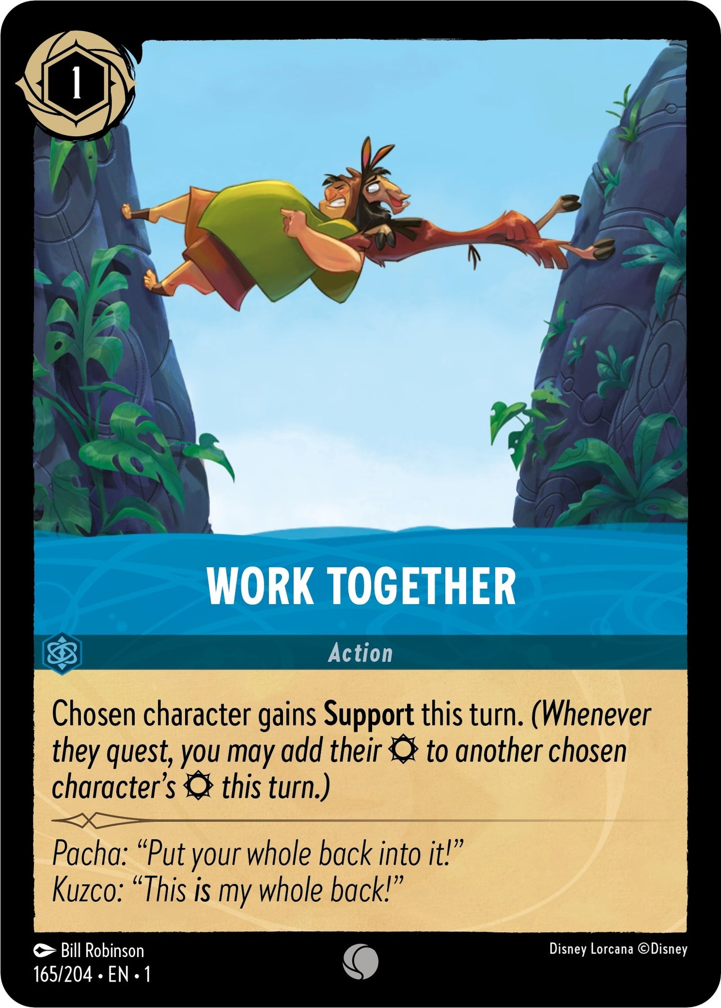 Image for Work Together (165/204) (The First Chapter) - Disney Lorcana