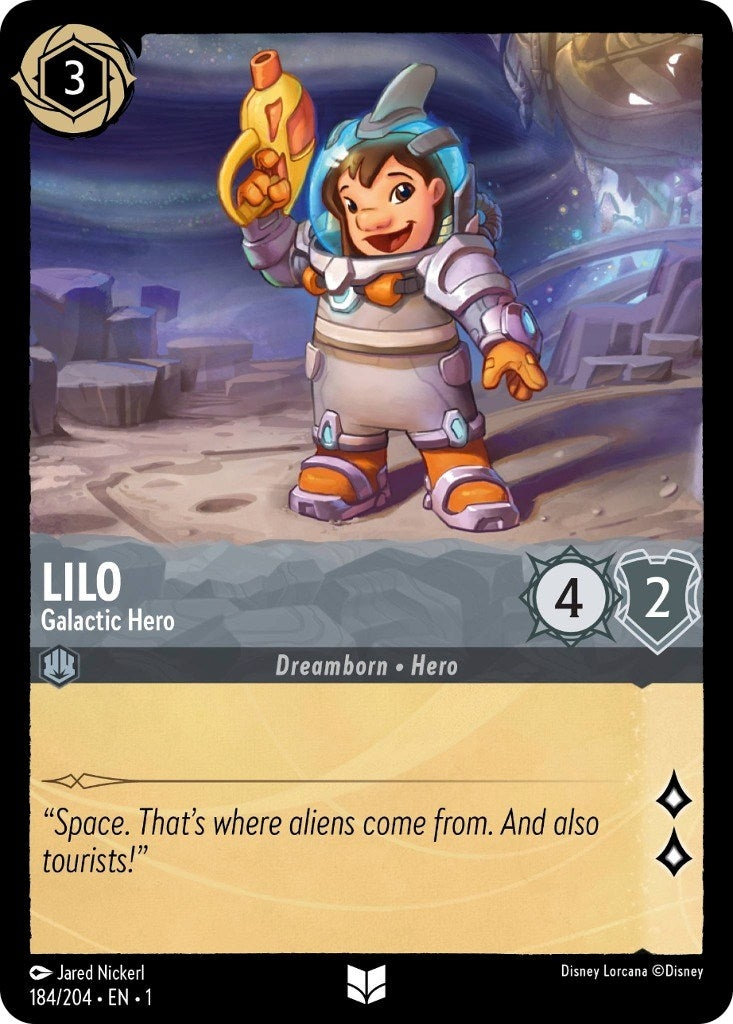 Image for Lilo - Galactic Hero (184/204) (The First Chapter) - Disney Lorcana