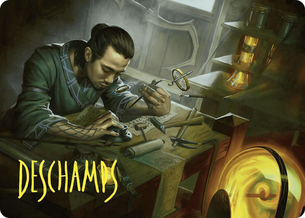 Image for Renowned Weaponsmith Art Card (Gold-Stamped Signature) (10) (Art Series: Commander Masters) - Magic: The Gathering