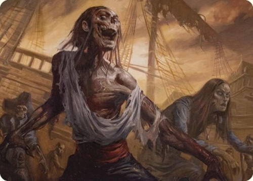 Image for Rise from the Tides Art Card (11) (Art Series: Commander Masters) - Magic: The Gathering