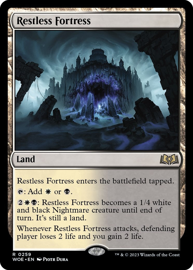 Image for Restless Fortress (259) (Wilds of Eldraine) - Magic: The Gathering