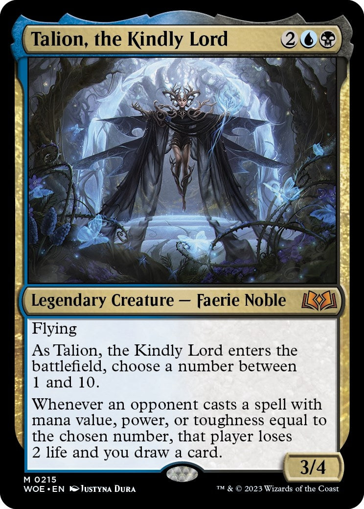 Image for Talion, the Kindly Lord (215) (Wilds of Eldraine) - Magic: The Gathering