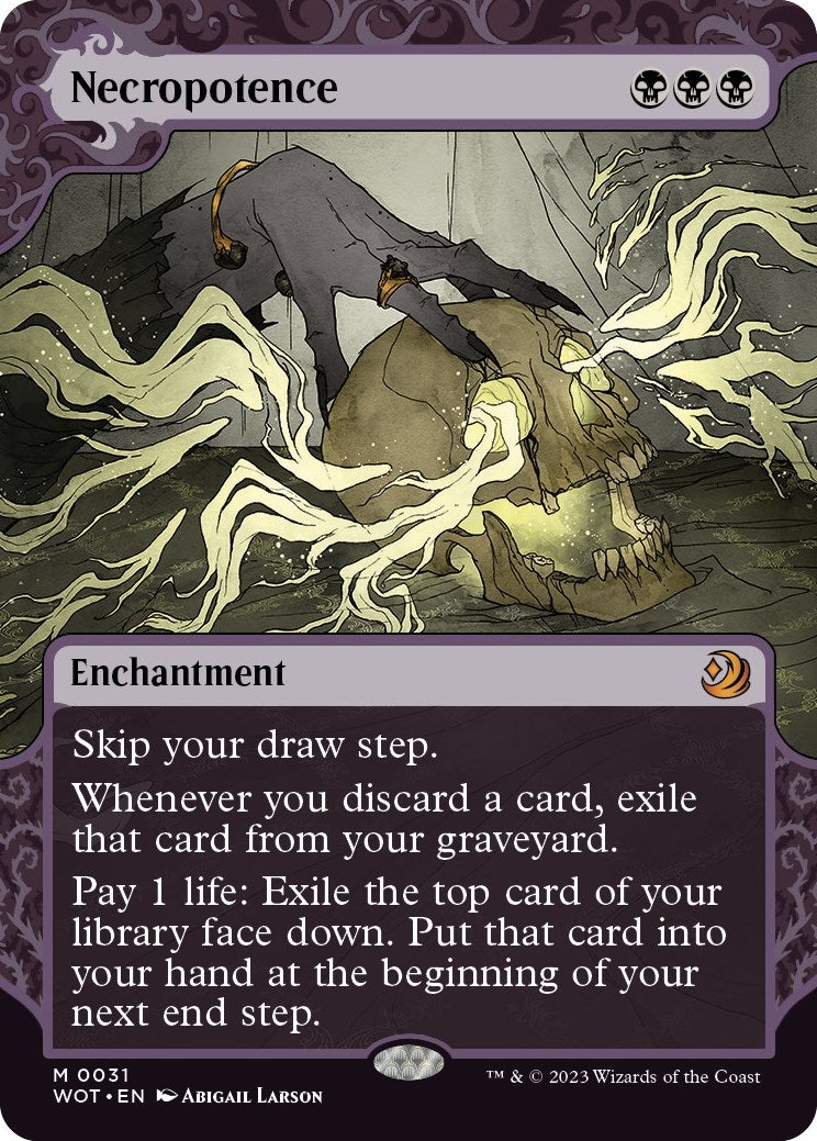 Image for Necropotence (31) (Wilds of Eldraine: Enchanting Tales) - Magic: The Gathering