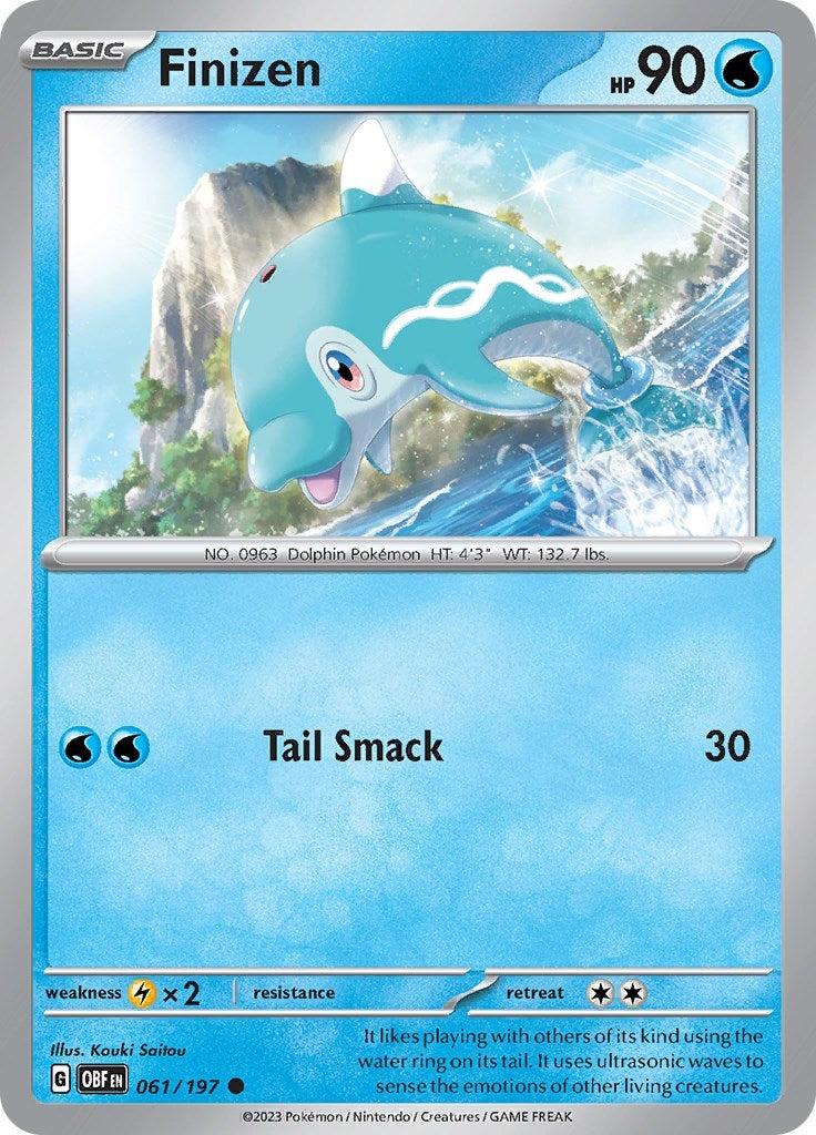 Image for Finizen 061/197 (061/197) (SV03: Obsidian Flames) - Pokemon