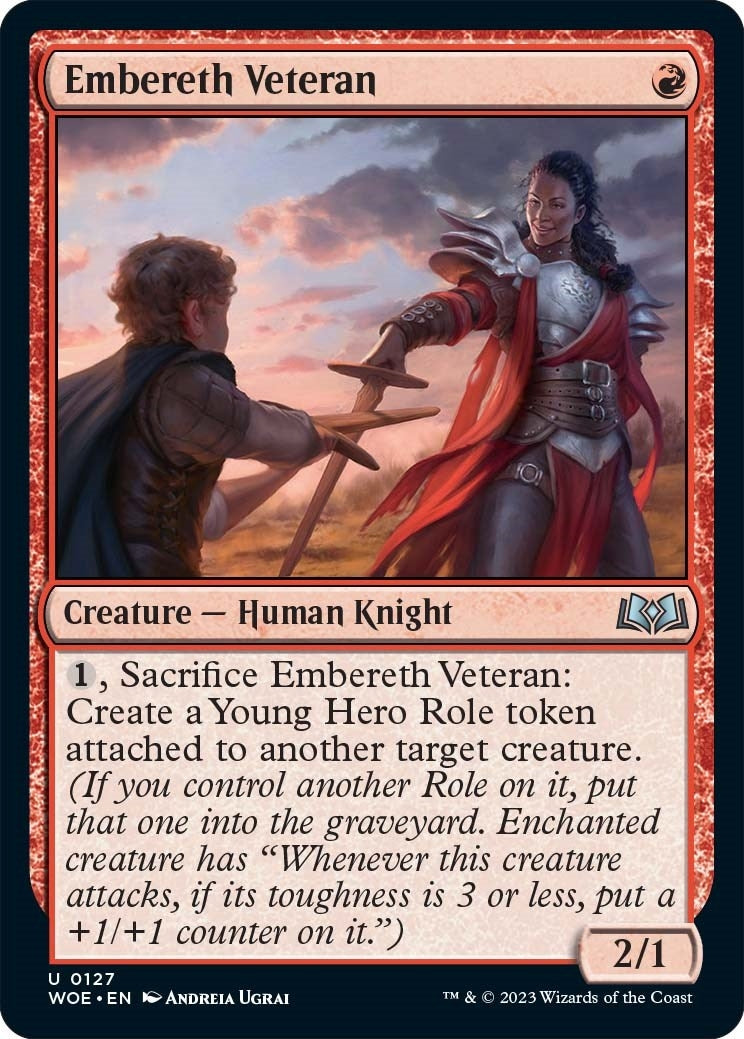Image for Embereth Veteran (127) (Wilds of Eldraine) - Magic: The Gathering