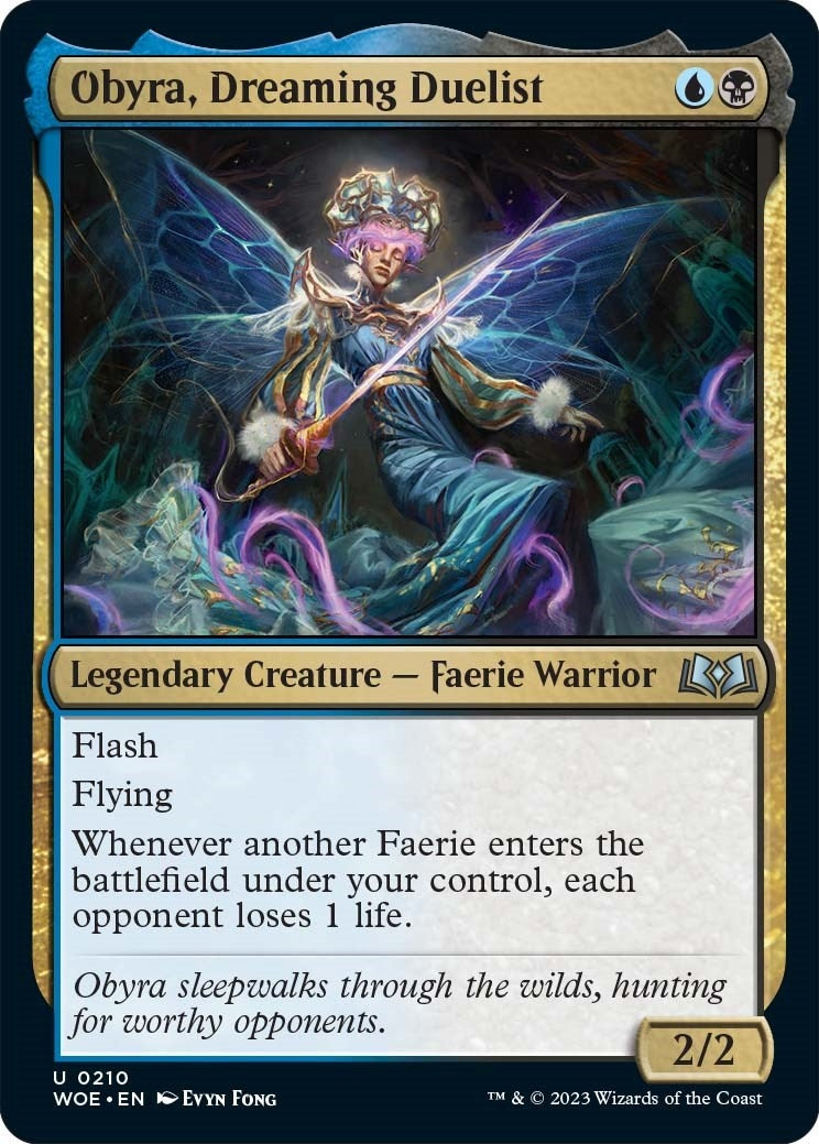 Image for Obyra, Dreaming Duelist (210) (Wilds of Eldraine) - Magic: The Gathering