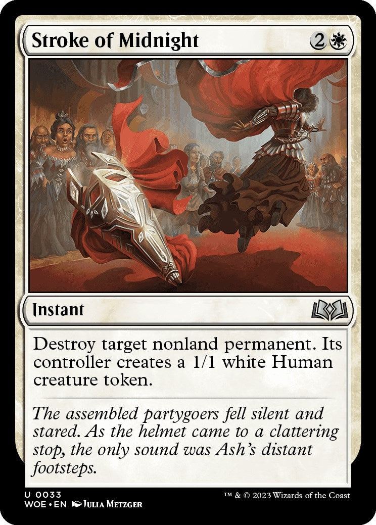 Image for Stroke of Midnight (33) (Wilds of Eldraine) - Magic: The Gathering