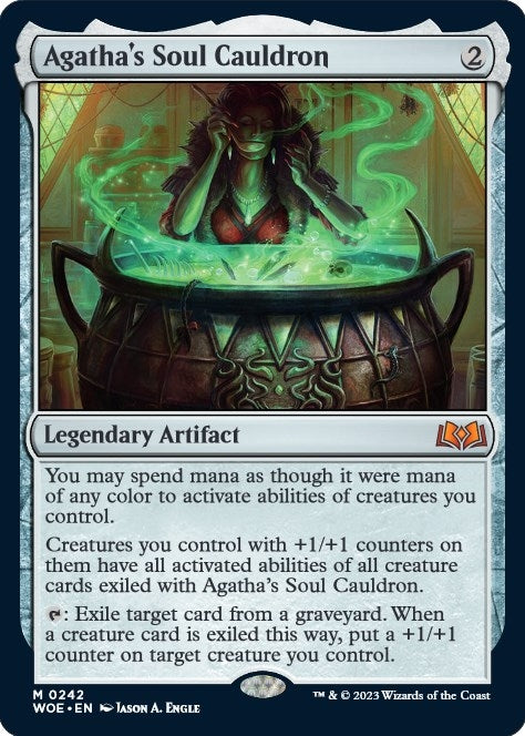 Image for Agatha's Soul Cauldron (242) (Wilds of Eldraine) - Magic: The Gathering